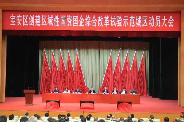 寶安區(qū)創(chuàng)建區(qū)域性國資國企綜合改革試驗(yàn)示范城區(qū)動(dòng)員大會(huì)